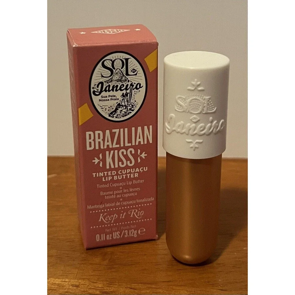 Sol de Janeiro Brazilian Kiss Tinted Cupuacu‎ Lip Butter KEEP IT RIO